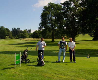 Golfen auf der 18-Lochanlage